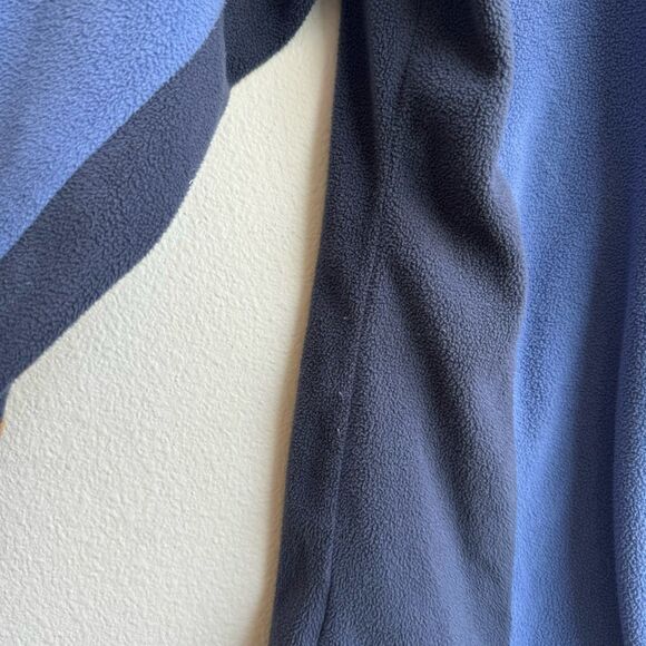 $5/$25 Columbia Sweatshirt Womens XL Two Tone Fleece Quarter Zip Pullover Blue - Picture 6 of 7
